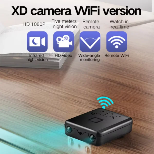 4K Full HD 1080P Mini kamera IP XD Wifi Kamera noktowizyjna IR-CUT Wykrywanie ruchu Kamera bezpieczeństwa Rejestrator wideo HD
