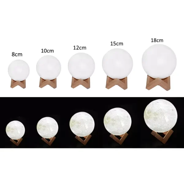 Lampa księżycowa LED