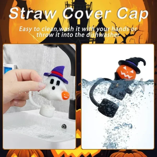 Dekoracje do drinków na Halloween