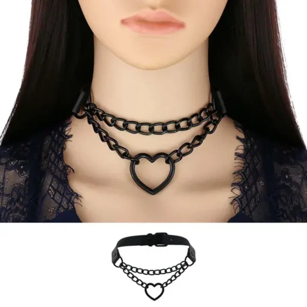 Choker z zatrzaskiem